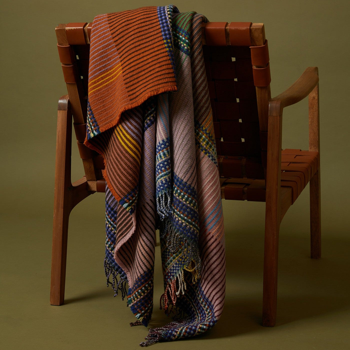 Vita Pinstripe Throw