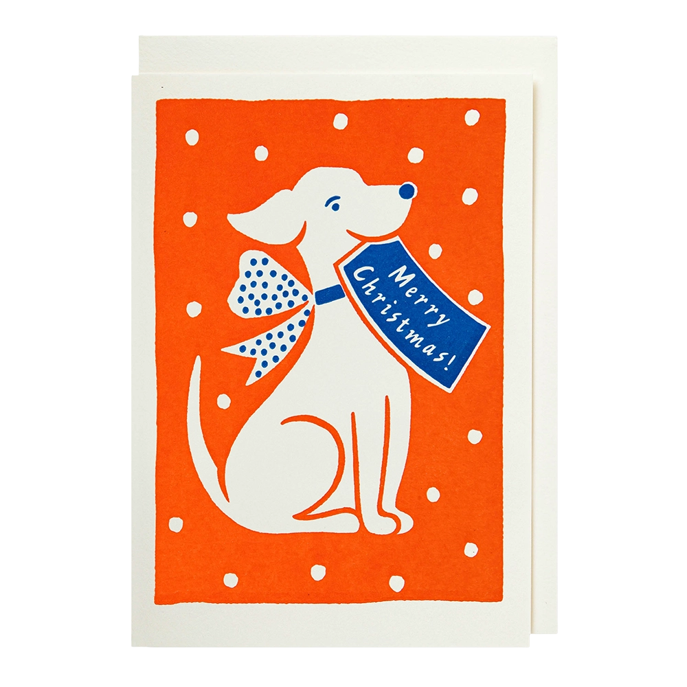 Christmas Dog Card