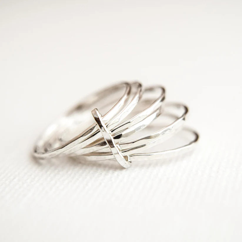 Skinny Stacking Set Silver