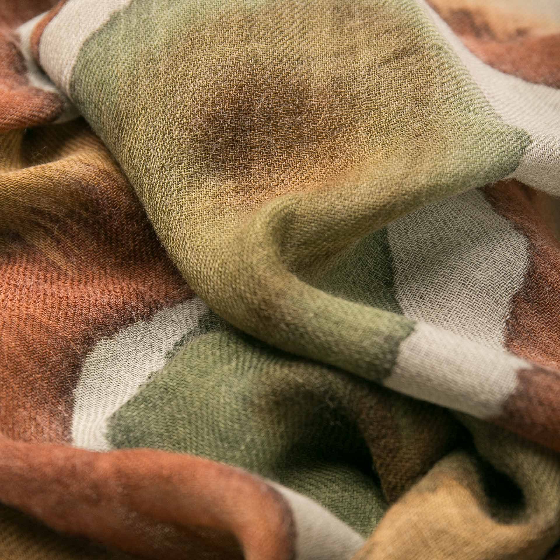 Wool Scarf - Khaki