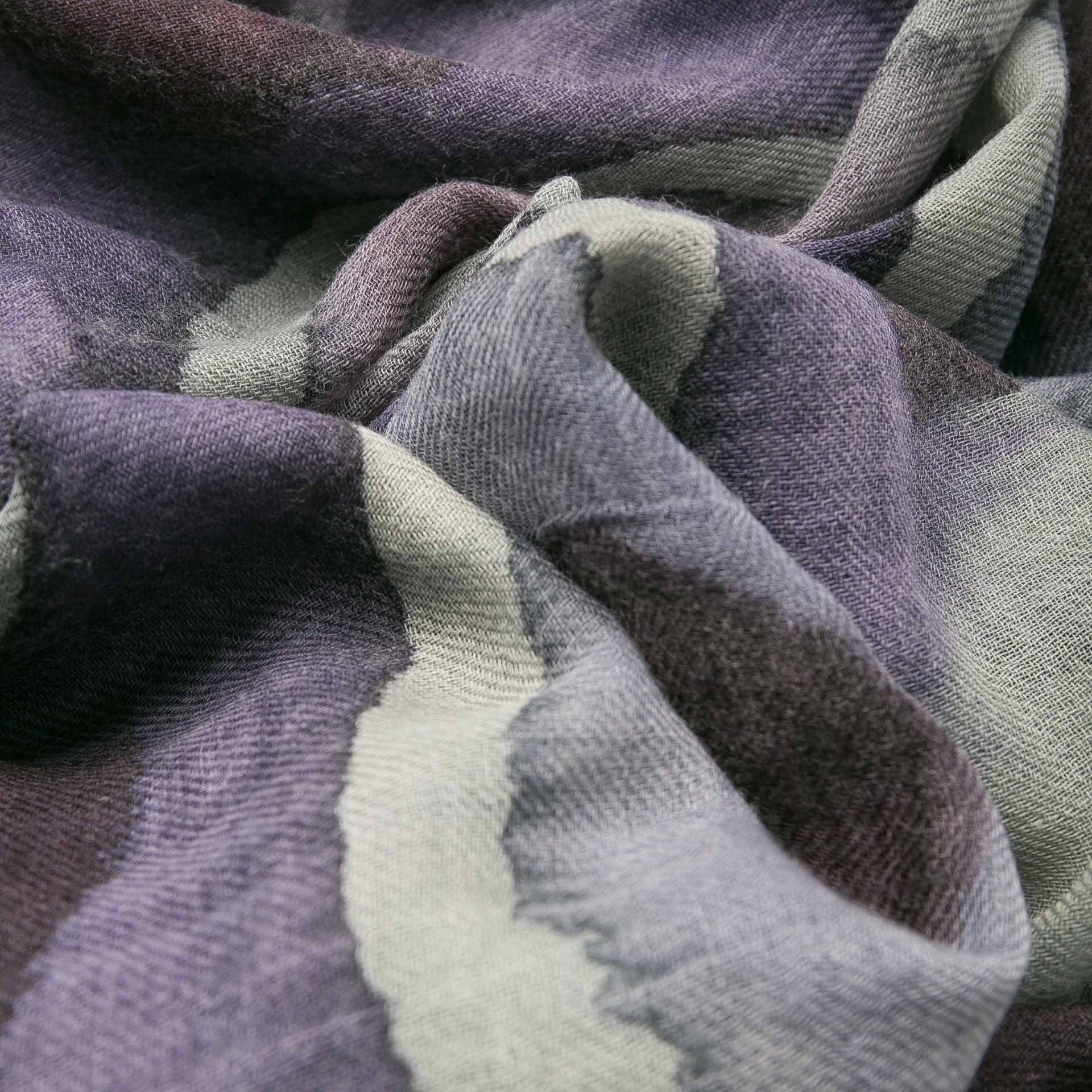Wool Scarf - Dark Lavander