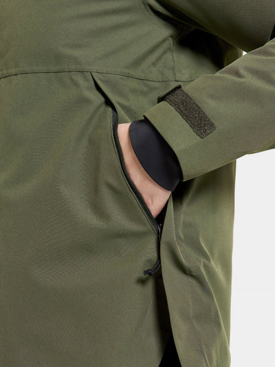 Noen Hooded Jacket Navy main image 1