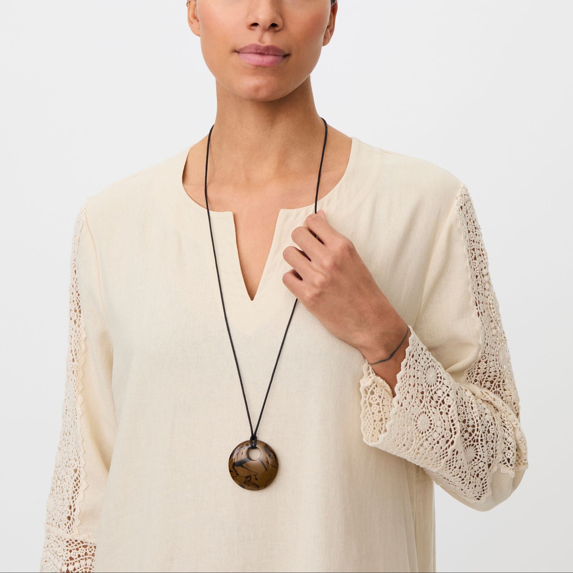 Ralindra Necklace - Chocolate