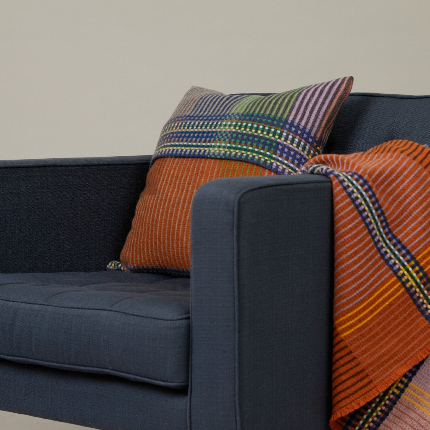 Vita Pinstripe Cushion Cover