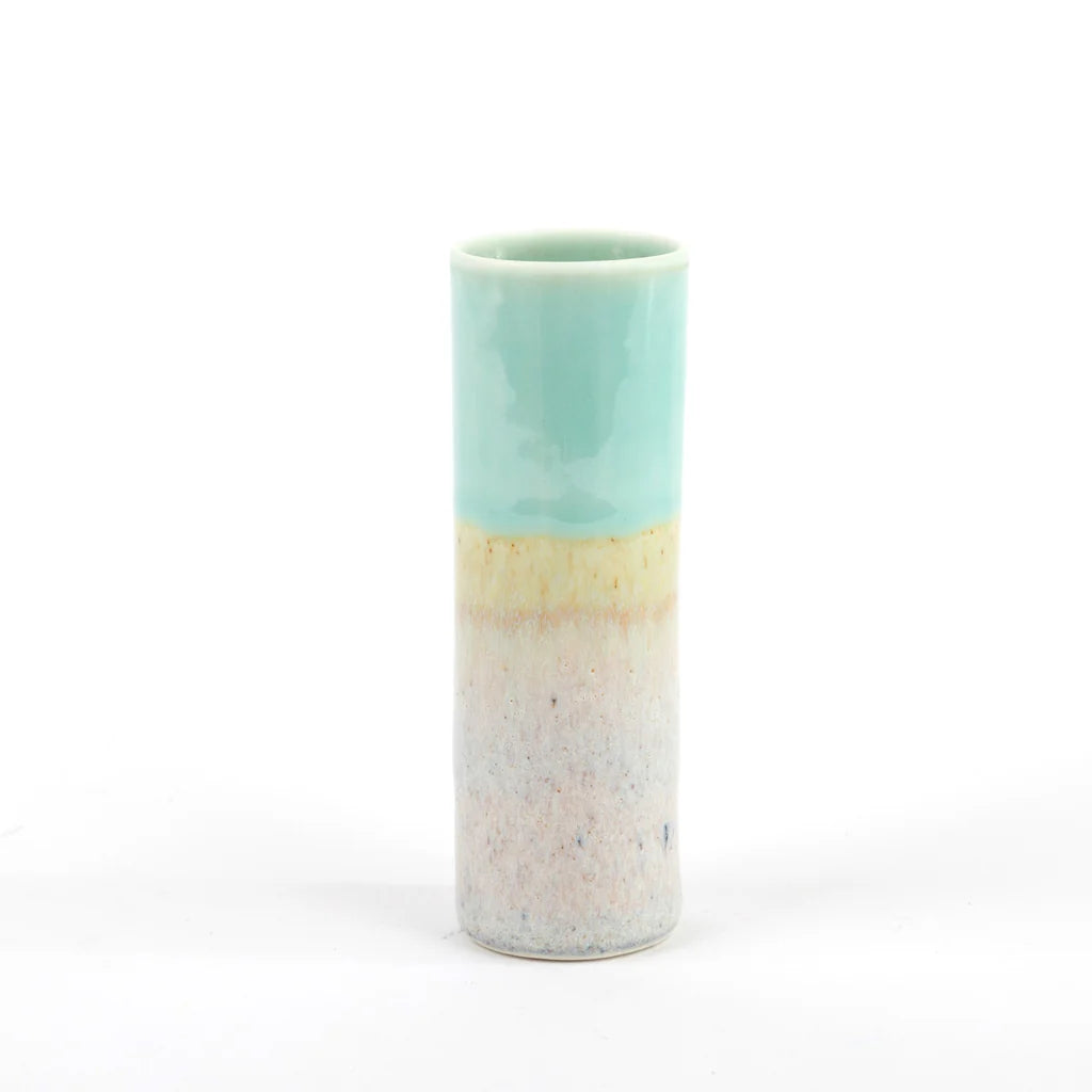 Medium Cylinder Vase - Pale Blue