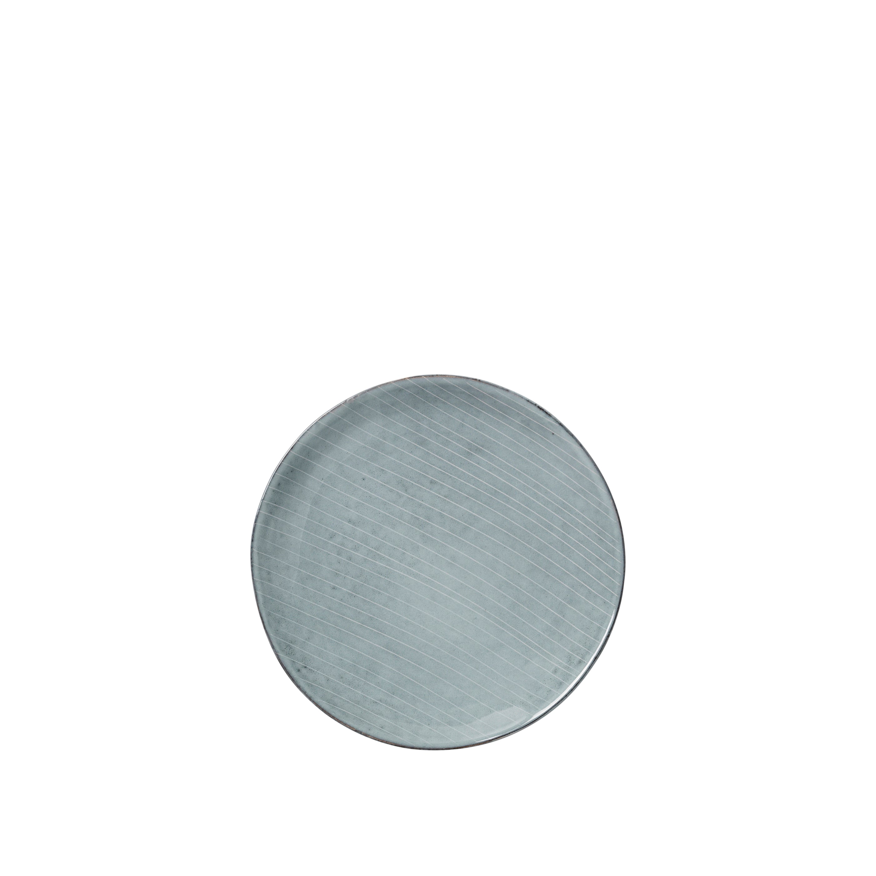 Nordic Sea Dessert/Lunch Plate - Soft Blue