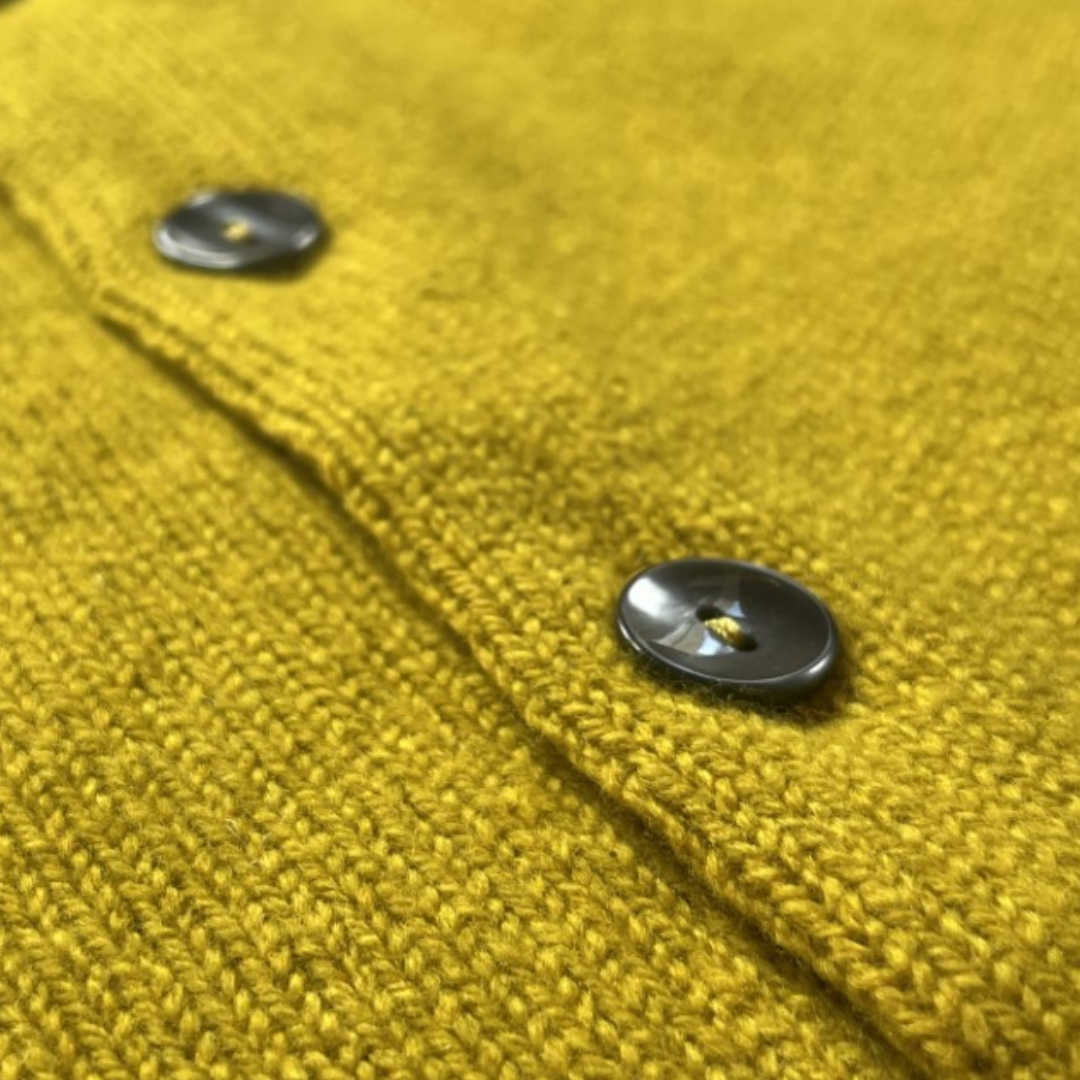 Superfine Cardigan - Turmeric
