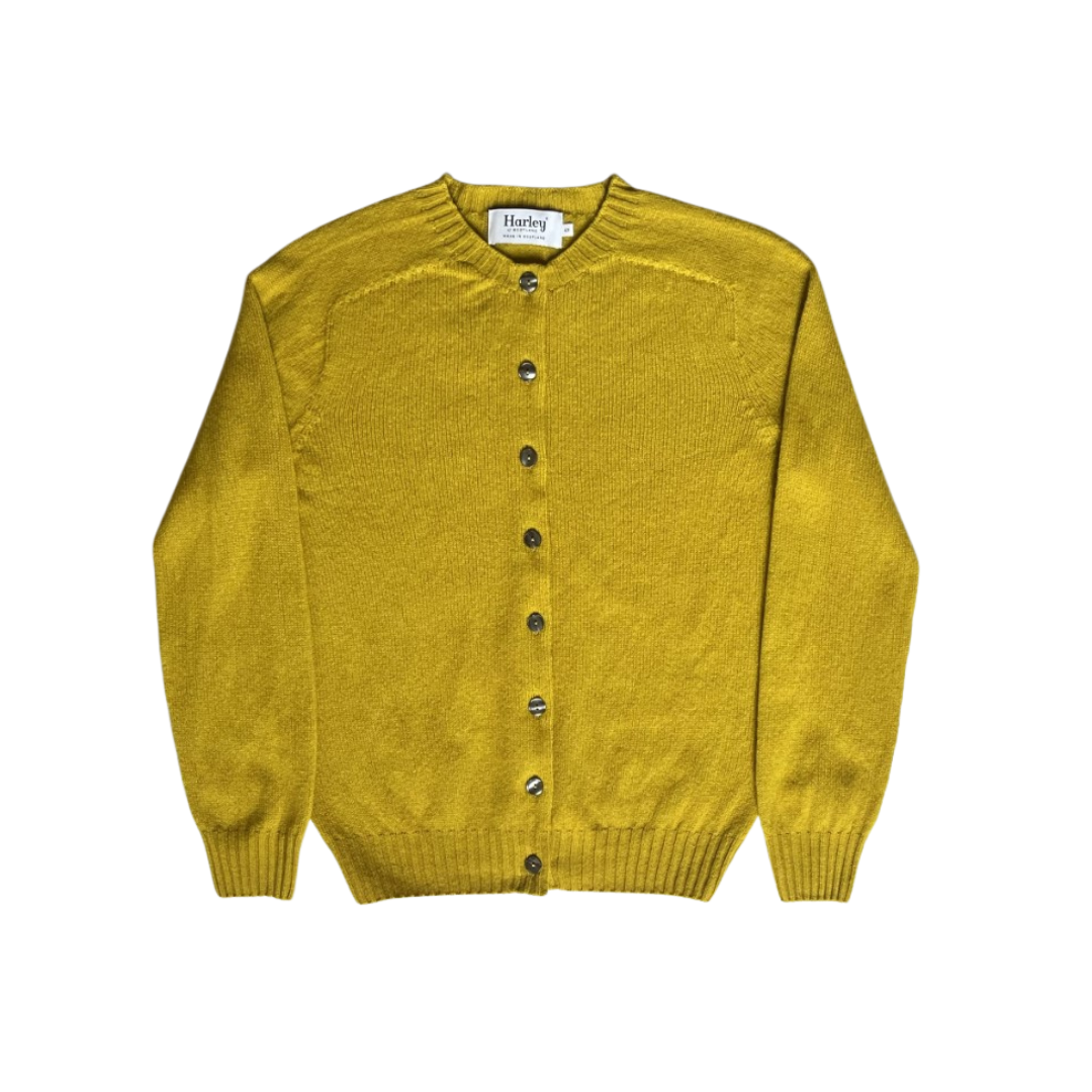 Superfine Cardigan - Turmeric