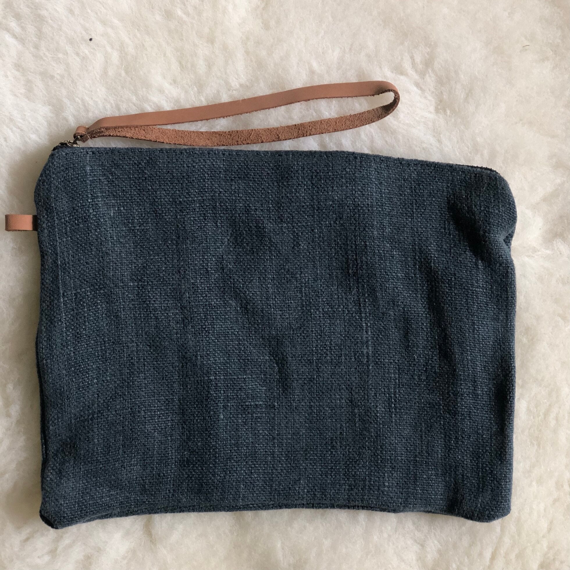 Jute Pouch - Dark Grey