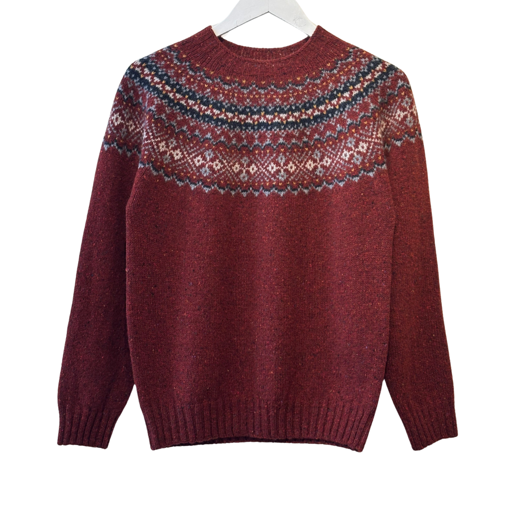 Fairisle Glenugie Nep Jumper - Hoy