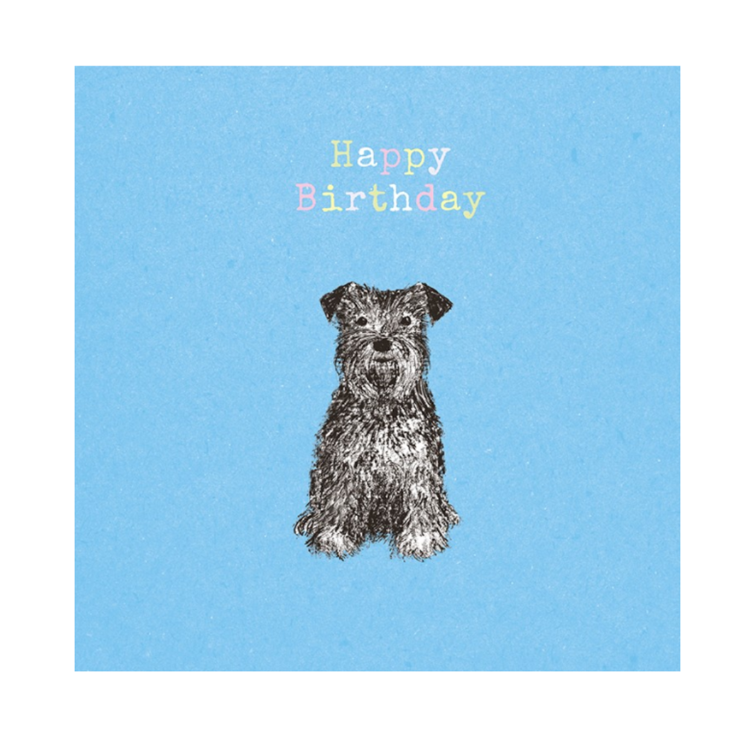 Birthday Card - Happy Dog