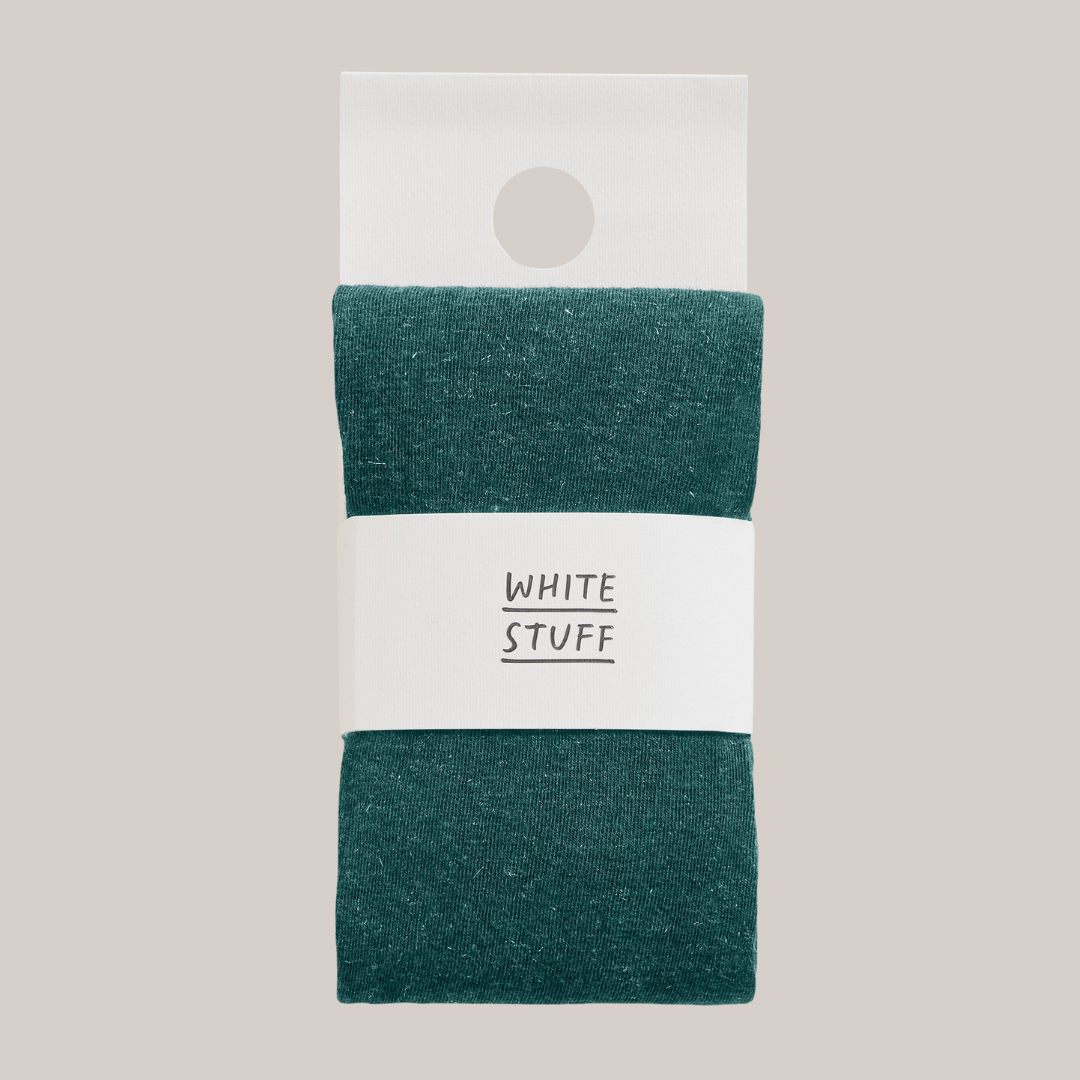 Sienna Sparkle Tights - Mid Teal