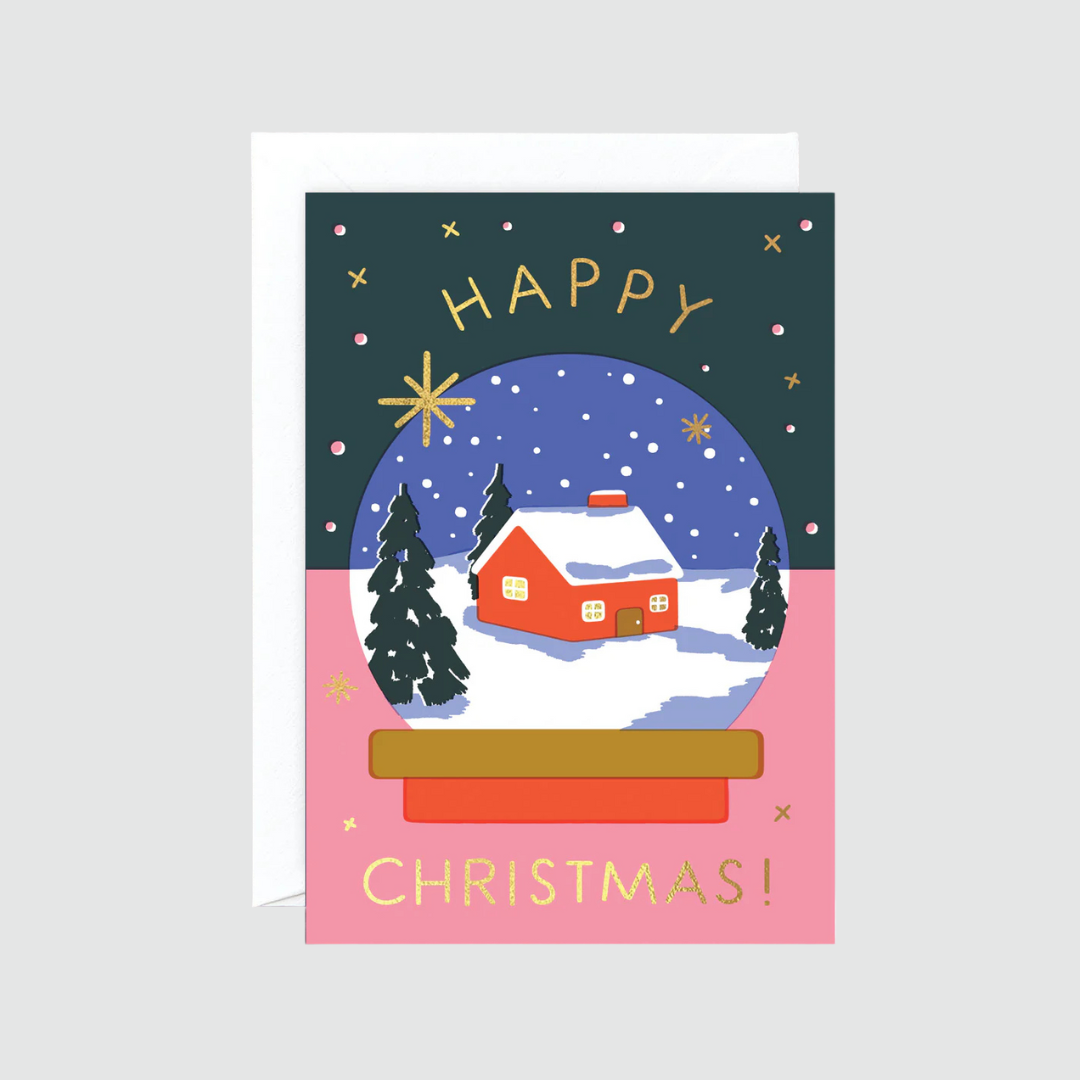 Christmas Card - Snow Globe