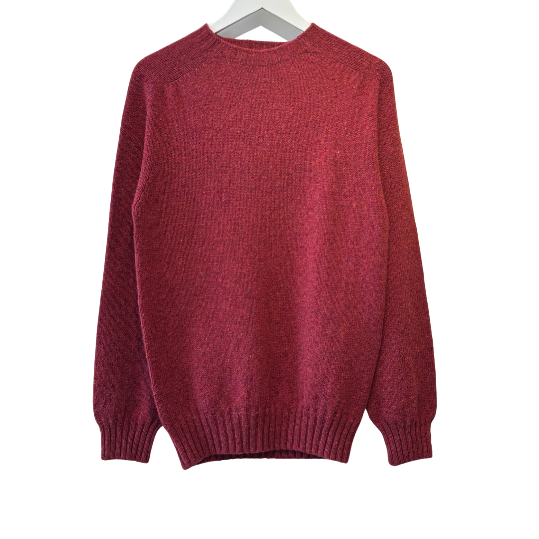 Harley of Scotland Men's Flecked Jumper Oronsay The Longship