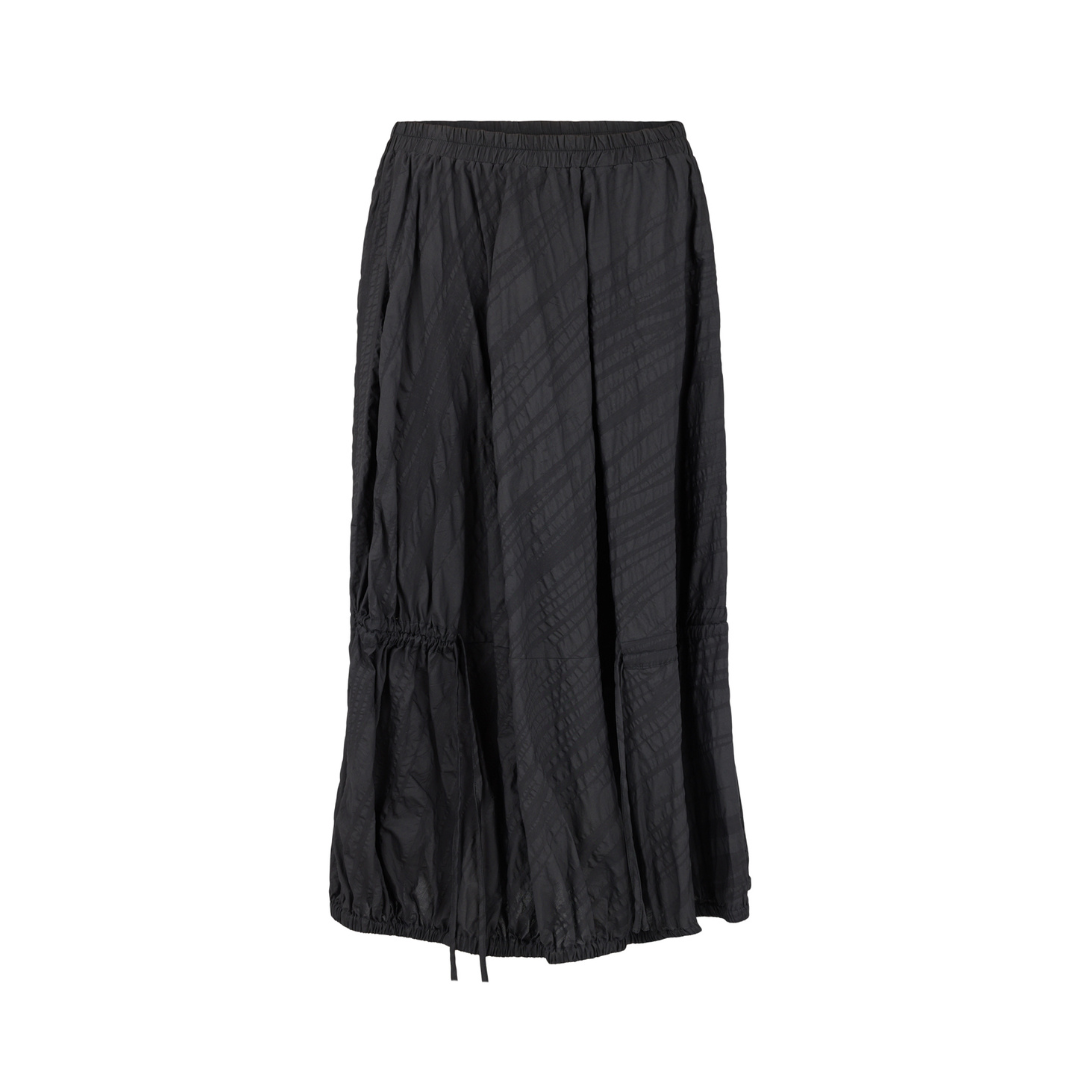 Black skirt on a white background
