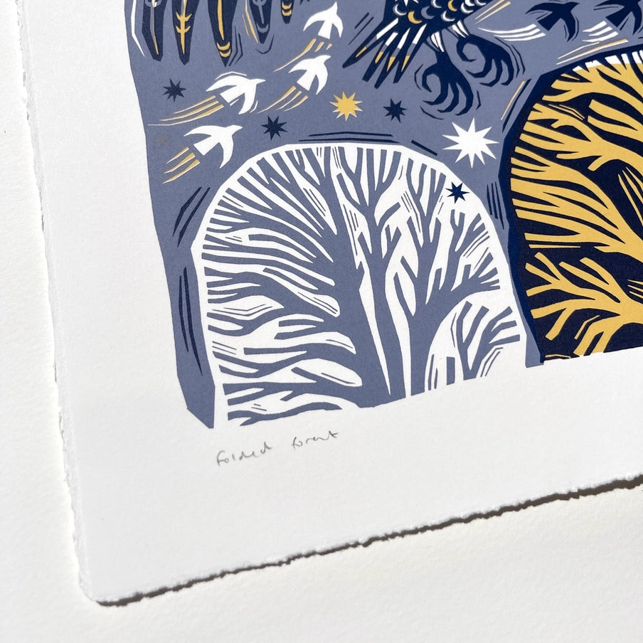 Screen Print - Midnight Owl