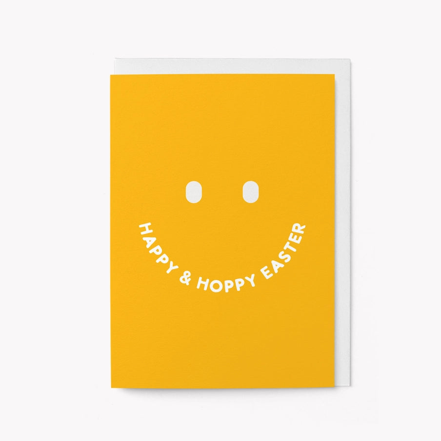 Happy and Hoppy Easter card