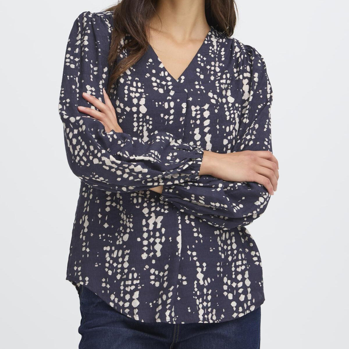 Ariana Blouse - Nightsky