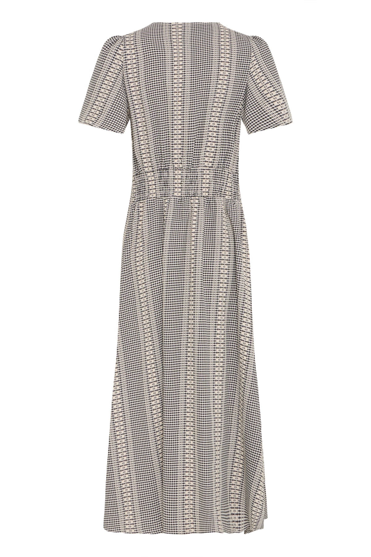 Patterned dress on a white background