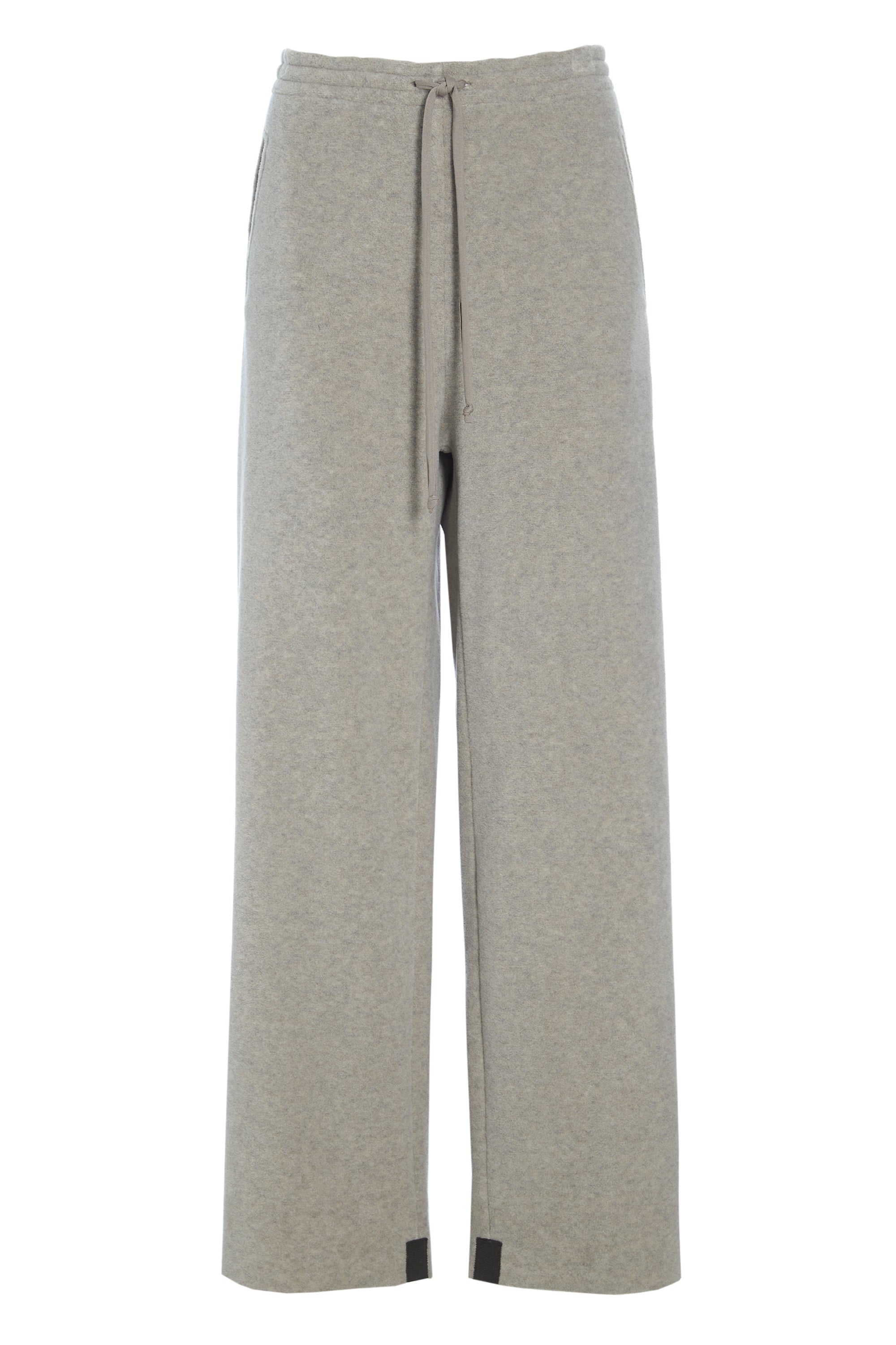 Gray pants on a white background