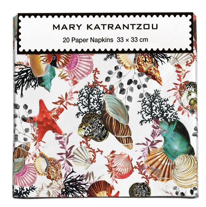 Paper Napkins - Seashells