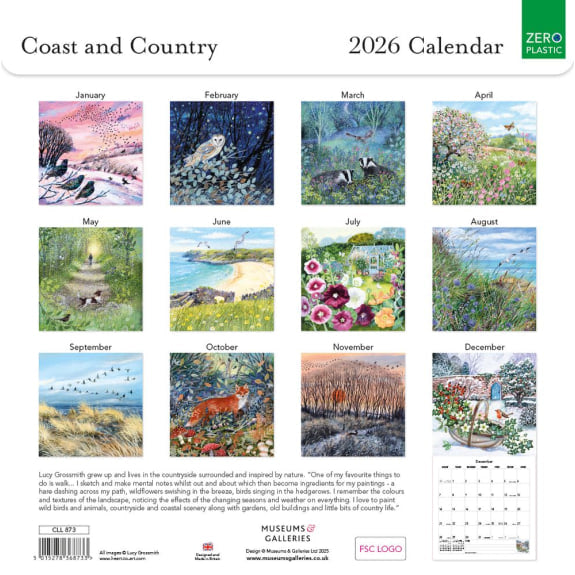 Coast and Country - 2026 Calendar