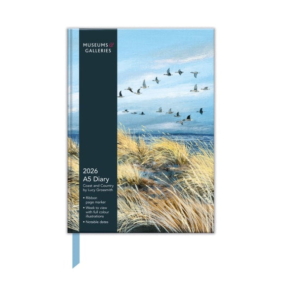 2026 A5 Diary - Coast and Country