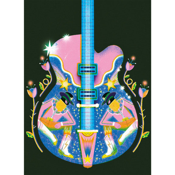 Greeting Card - Guitar Hero