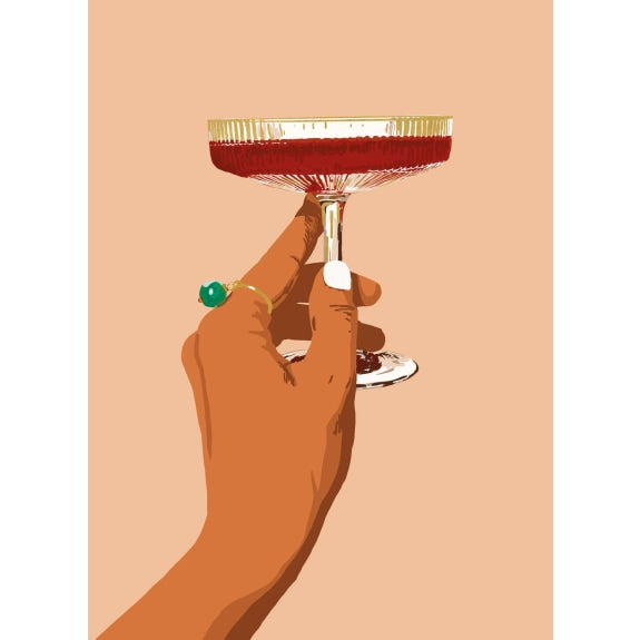 Greeting Card - Chin Chin!