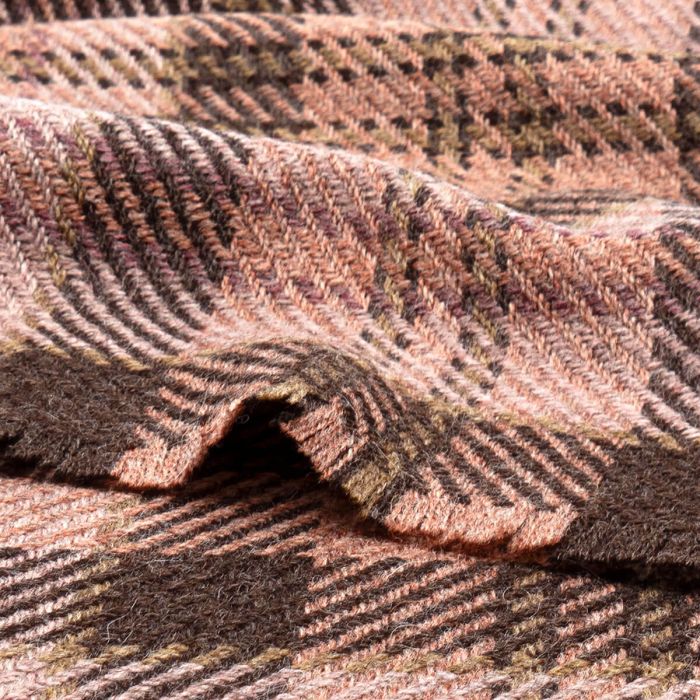 Fearne British Wool Stole - Lochaber Blush