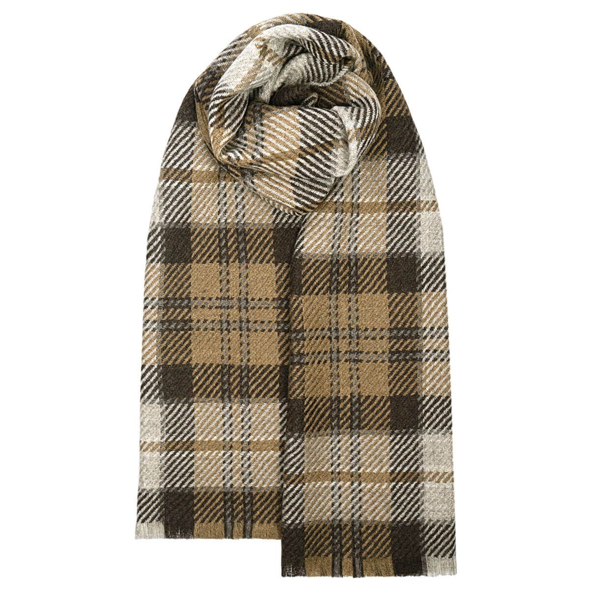 Fearne British Wool Stole - Lochaber Pearl