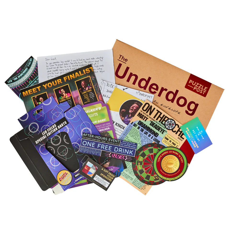 Escape Room In A Envelope - The Underdog
