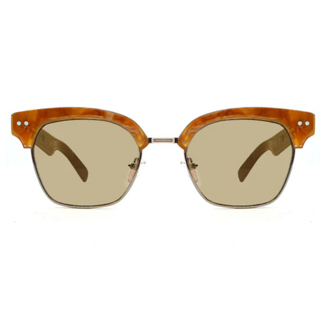 CUT 104 Sunglasses - Blonde Tort / Medium Brown