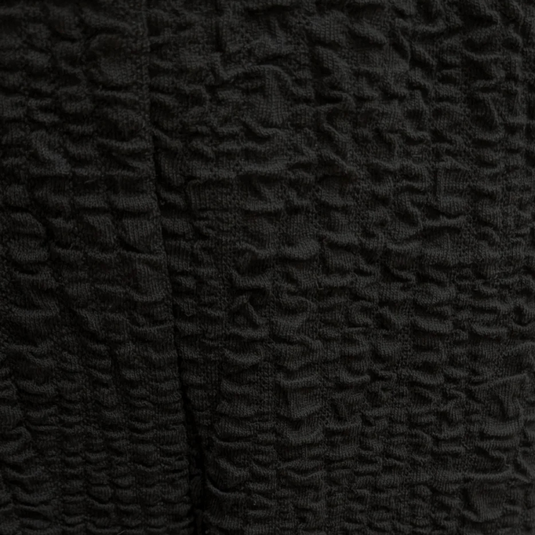 Febbraio J Jumper - Crinkle Nero