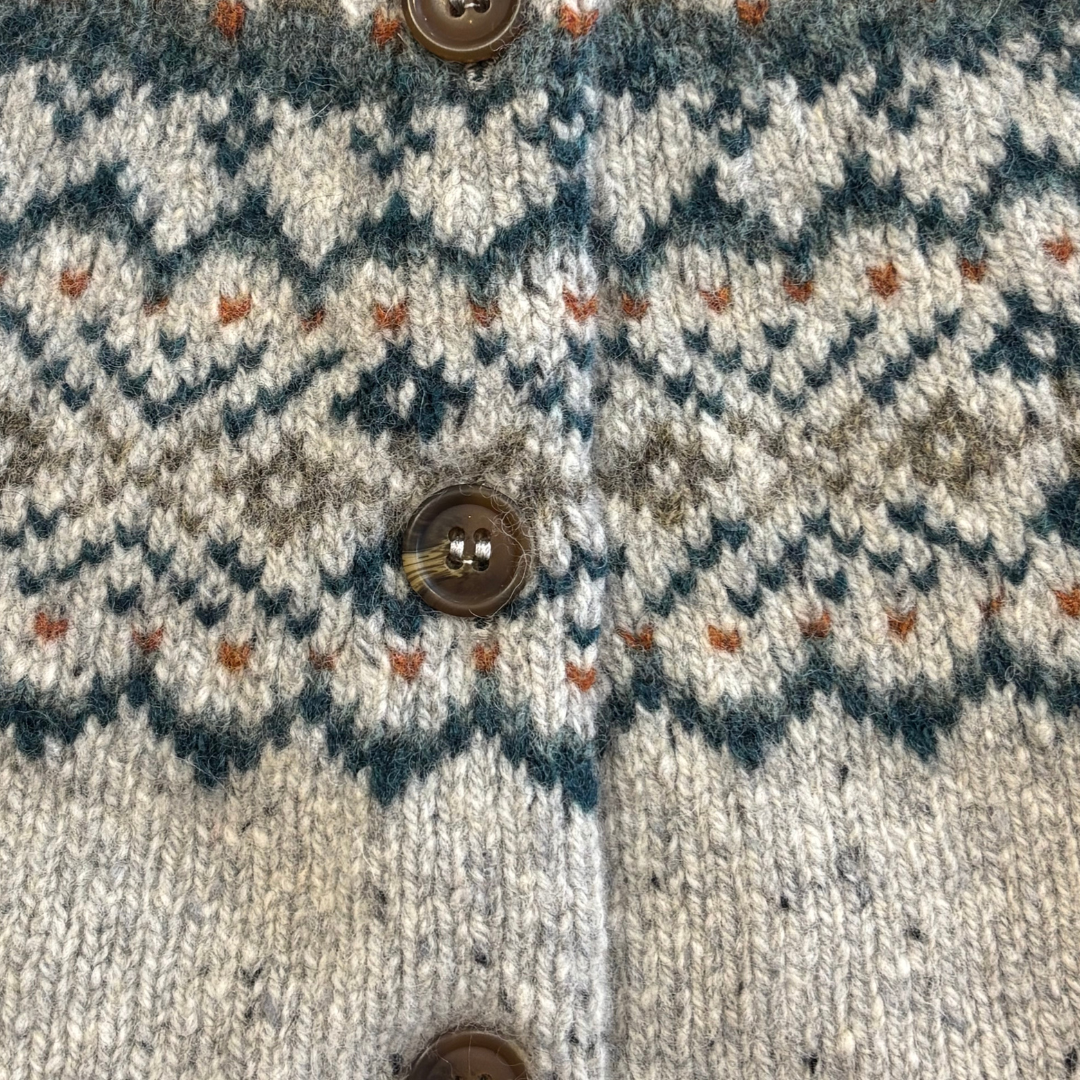 Glenugie Nep Fairisle Cardigan - Islay