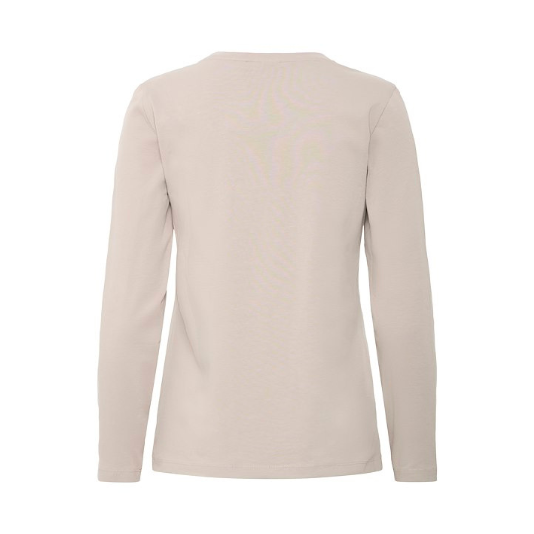 Terrah Long Sleeved Tee - Moon Rock