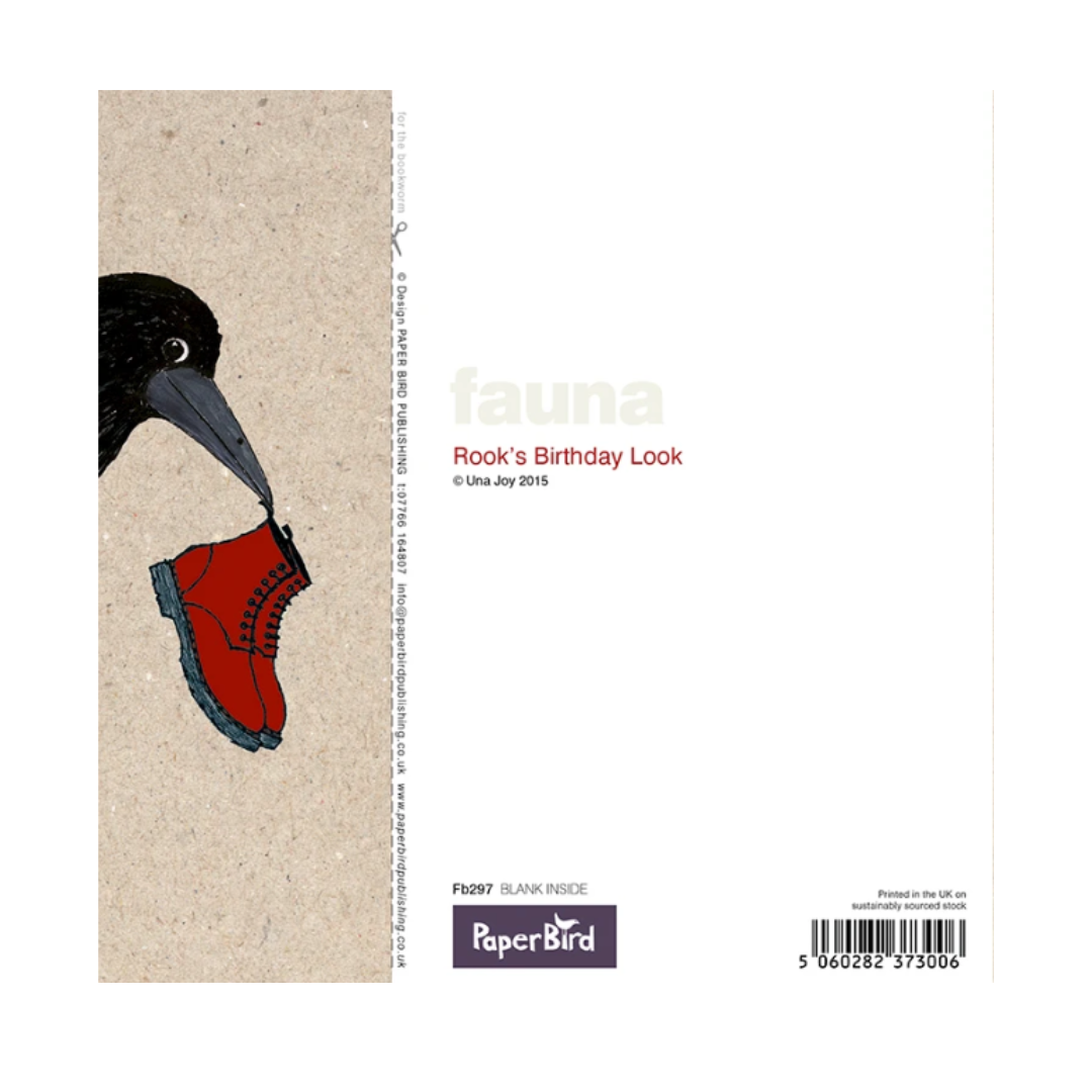 Birthday Card - Rook's Look
