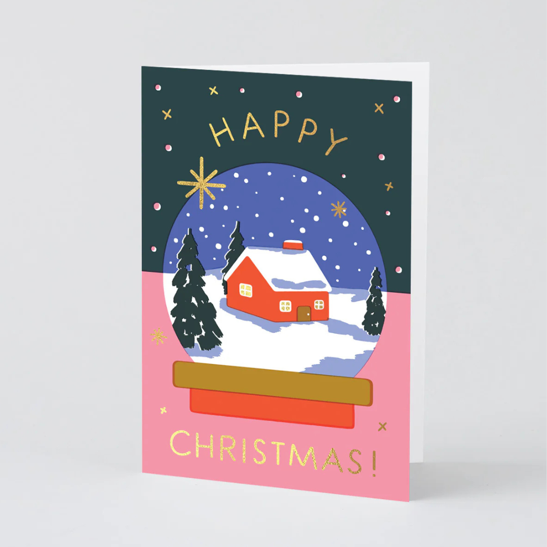 Christmas Card - Snow Globe
