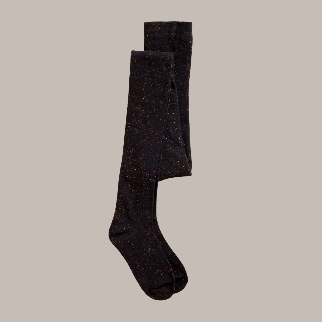 Fiona Fleck Tights - Black Multi