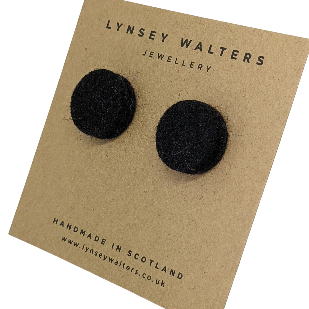Colourful Studs - Black