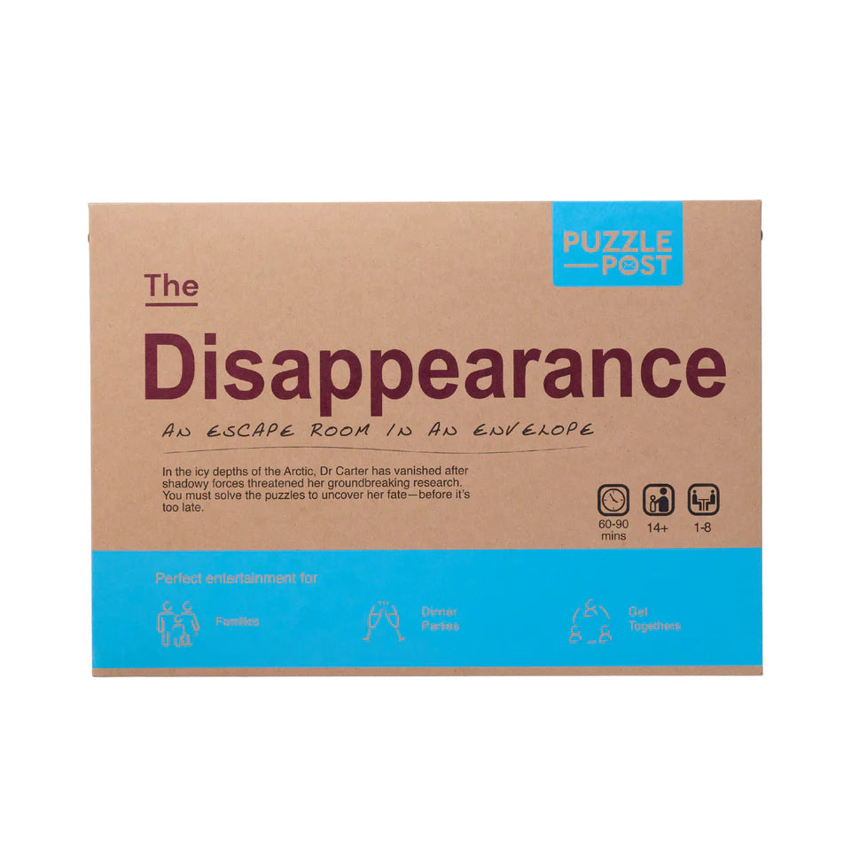 Escape Room In A Envelope - The Disappearance
