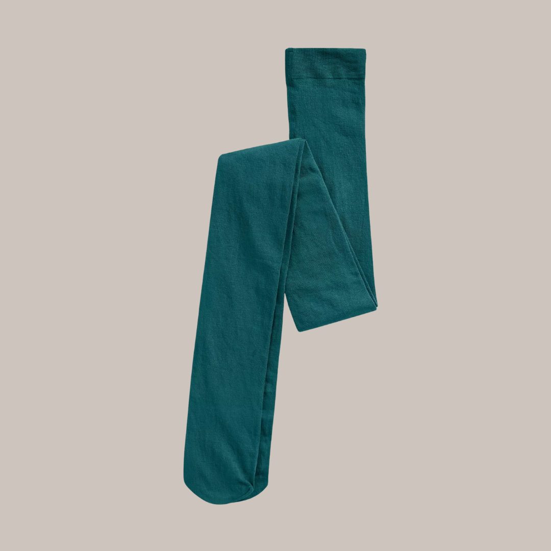 Patty Plain Tights - Dark Teal