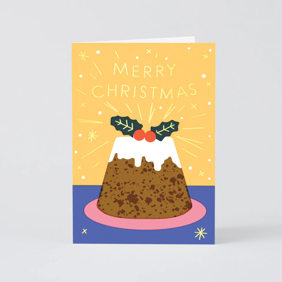 Christmas Card - Pudding