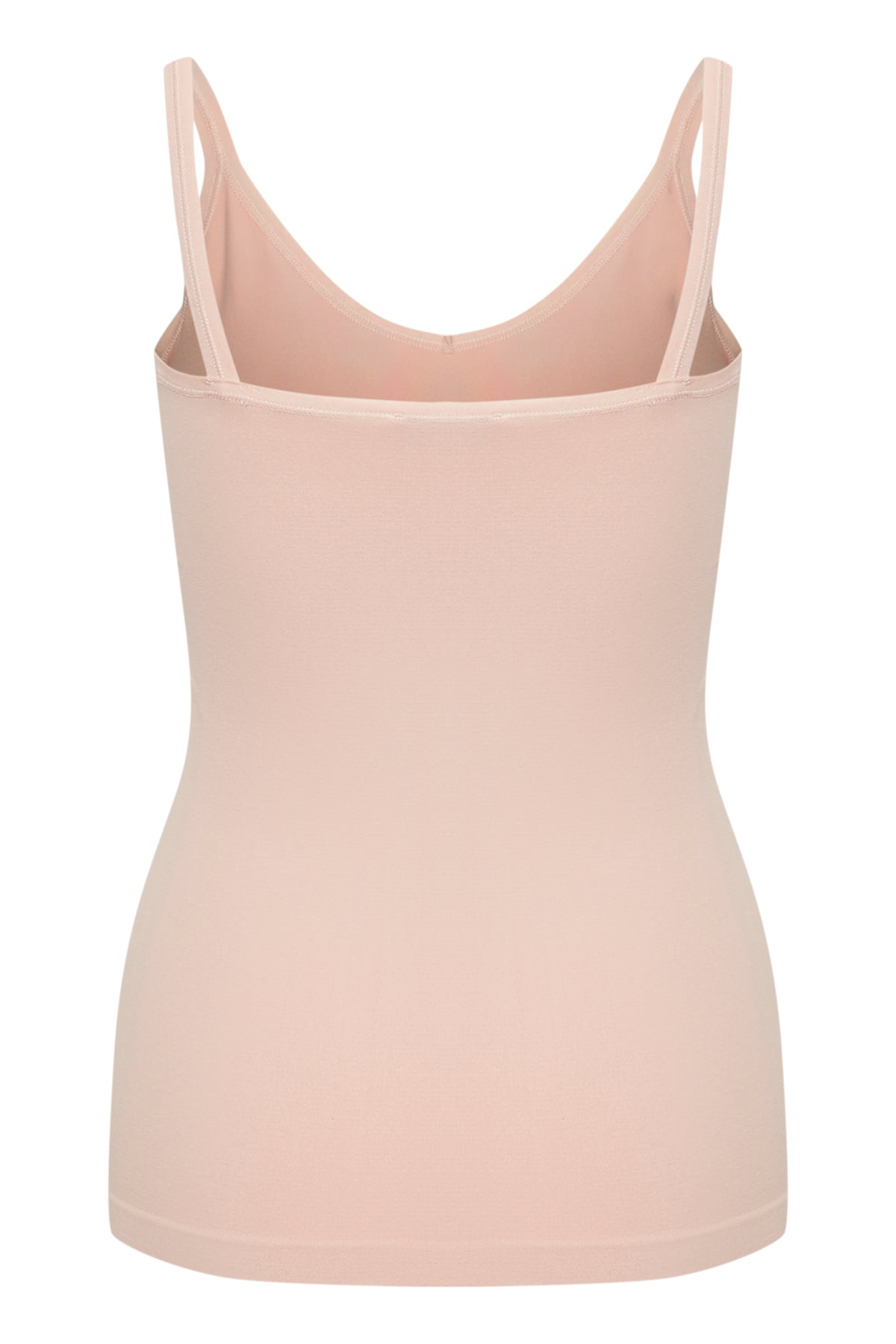 Pink tank top on a white background