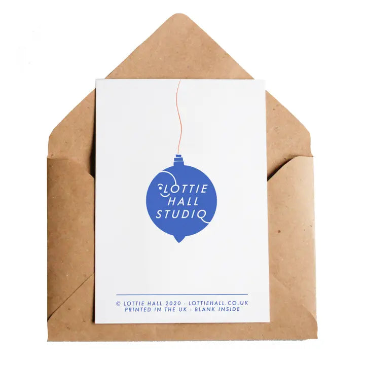 Santa Paws Christmas Card