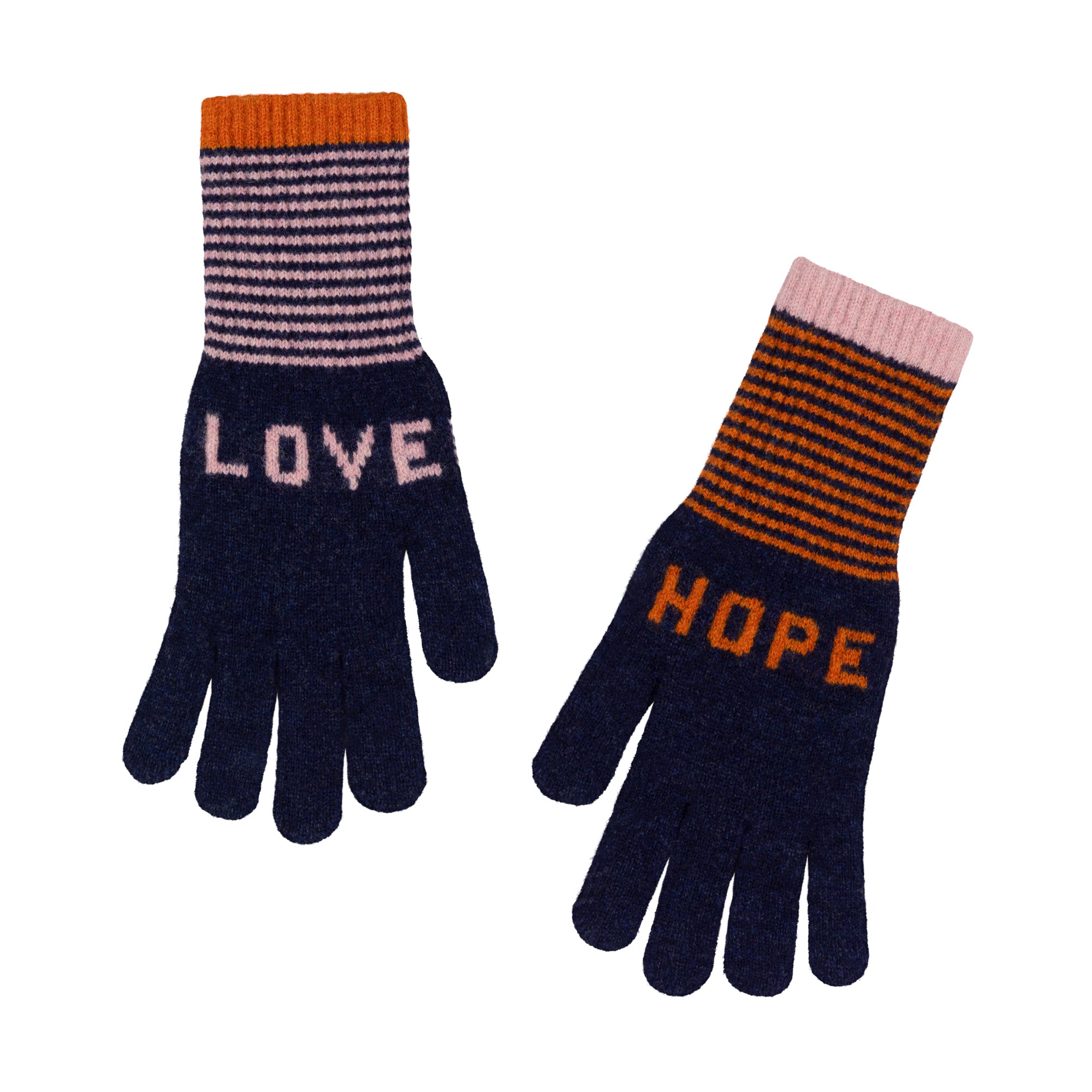 Love and Hope Gloves - Autumn Berry