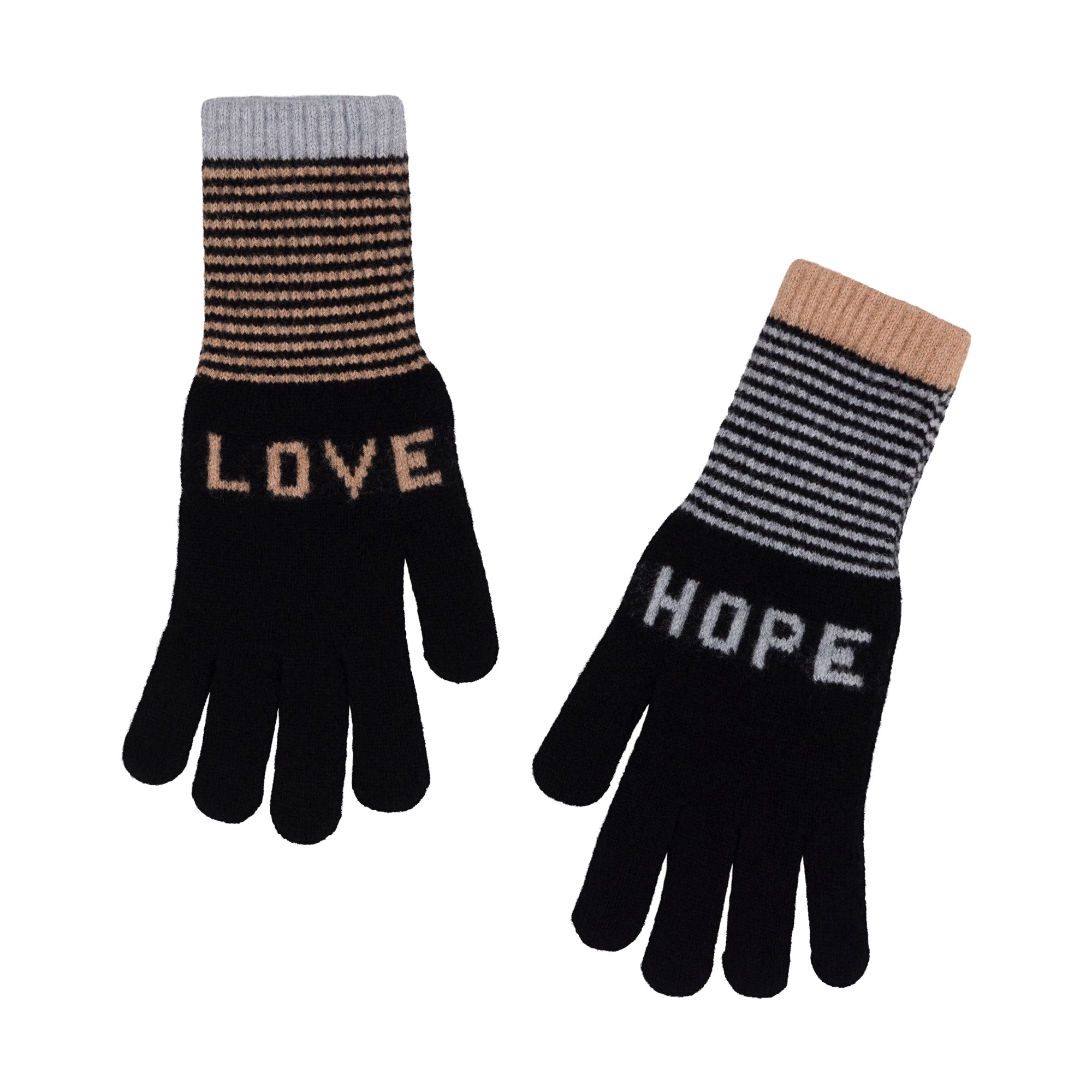 Love and Hope  Gloves - Fossil
