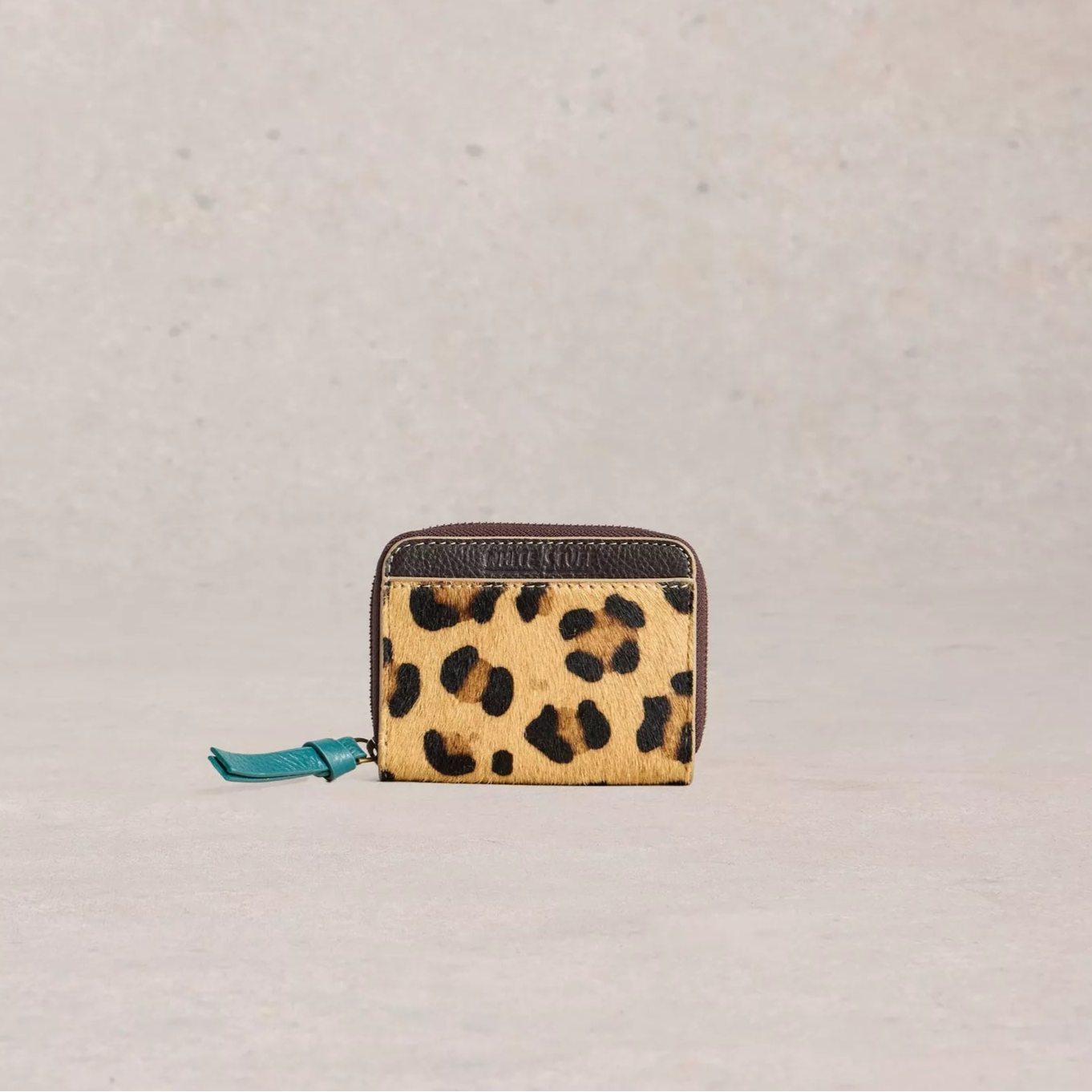Cerys Zip Around Purse - Brown Multi
