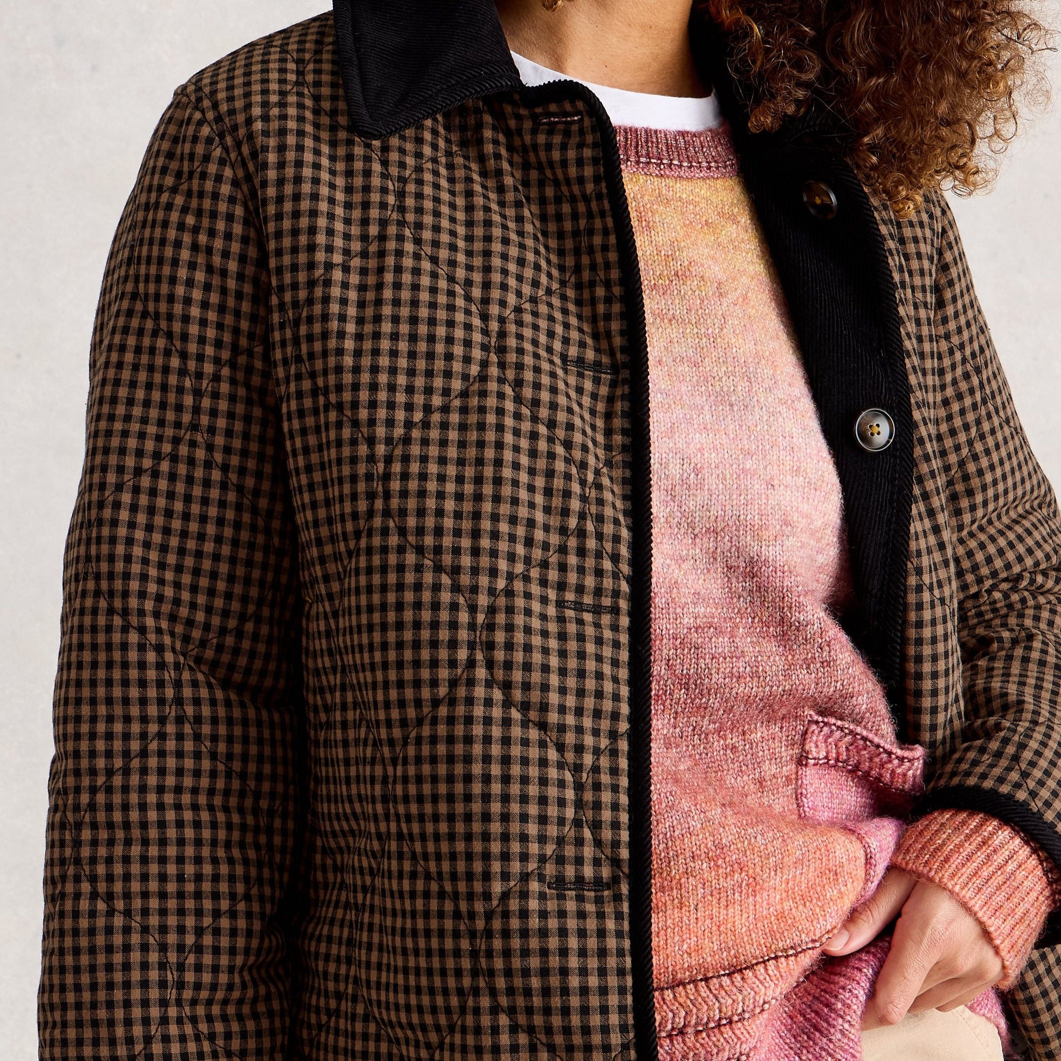 Arden Reversible Jacket - Black Multi