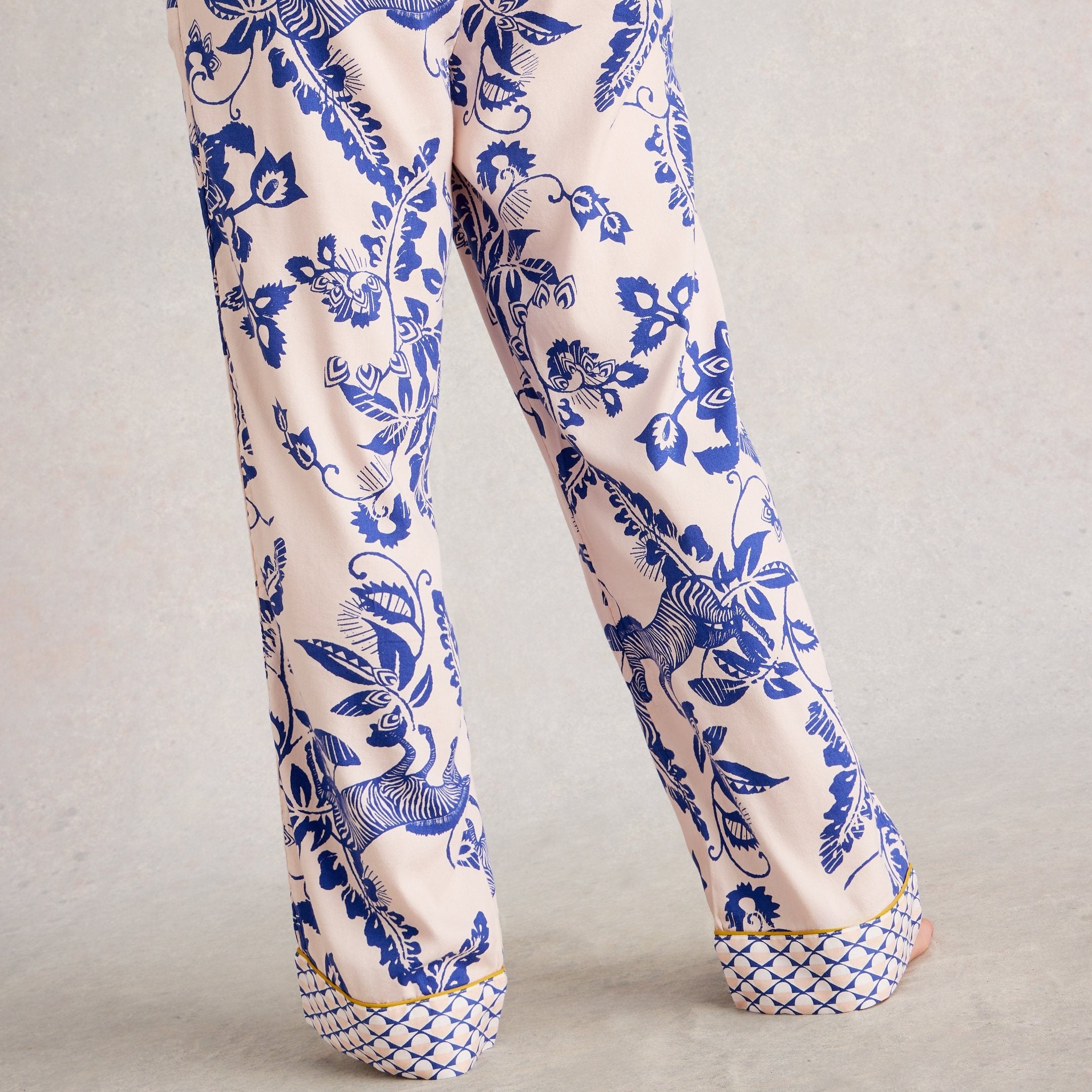 Nina Organic PJ Bottom - Pink Print